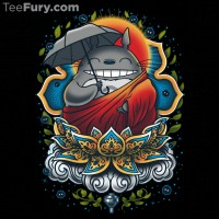 #Totoro représenté comme une divinité