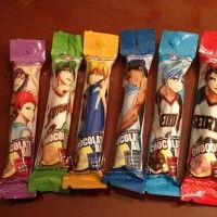 Snacks au chocolat Kuroko's Basket