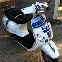 scooter R2-D2