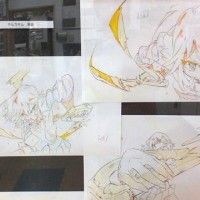 Dessins Kill La Kill à l'expo d'Osaka