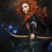 La rebelle Merida par Heather Theurer