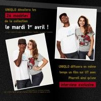 le 1er Avril PHARELL WILLIAMS et UNIQLO vous dévoileront la collection I AM OTHER