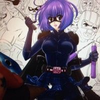 Hitt Girl dessinée par Shokotan avec la cintiq