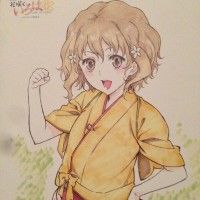 Joli shikishi Hanasaku Iroha http://www.tvhland.com/boutique/lot-10-shikishi/materiel-2629.html