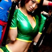 #cosplay d'Orchid un perso du jeu Killer Instinct. Il me faut le mobile de la #cosplayeuse!