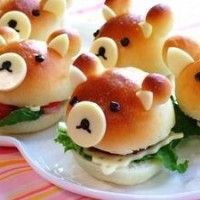 Des burgers nounours