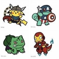 Les Pokémons se prennent pour des avengers