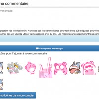Pour les comptes de la communauté,  vous pouvez maintenant avoir vos propres émoticônes dans les commentaires. Ca peut être sympa de don... [lire la suite]