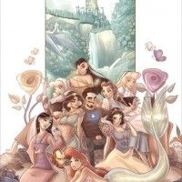 Sacré Tony Stark! J'aurai aussi recruté les princesses Disney.