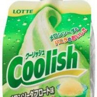 Crème glacée au melon soda japonaise