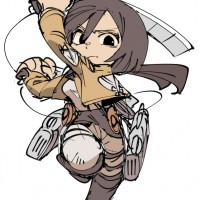 Dessin Mikasa Ackerman L'Attaque Des Titans par Hounori