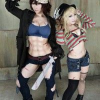 Cosplay bishojo Freddy et Jason