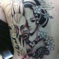 Tatouage d'une japonaise