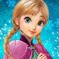 Fanart Anna La Reine Des Neiges par Hiro Usuda