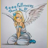 Voici le dessin de remerciement pour nos 1000 followers sur Twitter! Next step 2 000. On compte sur vous!