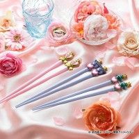 Mangez votre bol de riz avec les baguettes #SailorMoon. Une élégance qui vous coûtera 16