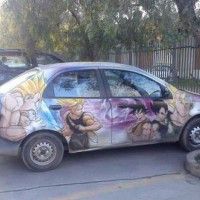 #Itasha Voiture Dragon Ball Z