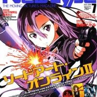 Le dernier #Newtype a pour couverture #SwordArtOnline2