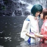 Cosplay romantique et sensuel de #Chihiro #Ghibi