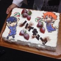 Gâteau des As du volley #Haikyu