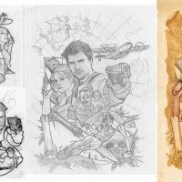 Illustration #Uncharted à la sauce #IndianaJones