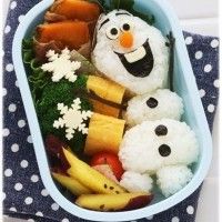 #Bento Kyaraben #Olaf La Reine Des Neiges