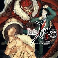 Couverture du tome 3 de Fate Zero