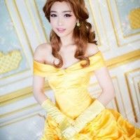 Version asiatique de #Belle #Cosplay #laBelleEtLaBête