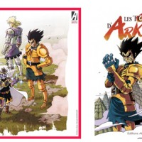 Les Torches d'Arkylon de Michaël Almodovar sur shikishi à #JapanExpo