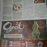#Ogrest de Mig dans les pages du métro #Ankama