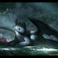 #Fanart #Krokmou #Dragons2 par Kazuhiro Oya
