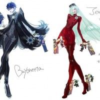 Dessin #Bayonetta et Jeanne par Mari Shimazaki