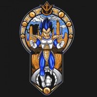 #Fanart #Vegeta #DragonBallZ #ArtNouveau par TrulyEpic