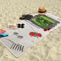 Drap de plage pour les gamers #Nintendo #GameBoy