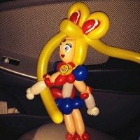 Sculpture de ballons #SailorMoon