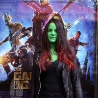 #Cosplay #Gamora à l'avant-première pour #LesGardiensDeLaGalaxie au #GrandRex