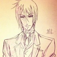 Sebastian Michaelis le majordome dans #BlackButler #Kuroshitsuji #Kana