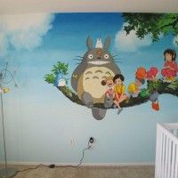 Mur Ghibli! #StudioGhibli