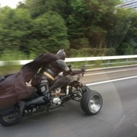 Un fan de #Batman sur les routes japonaises!