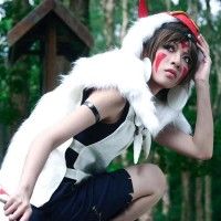 #Cosplay de #PrincesseMomonoke #StudioGhibli