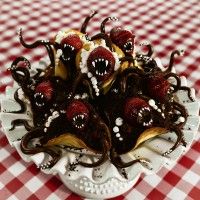 Voici un dessert bien agressif!