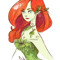 Jolie fanart de Poison Ivy de Lissy Martin