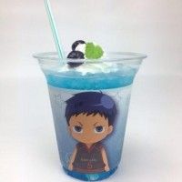 Boisson bleue comme Aomine de Kuroko's Basket