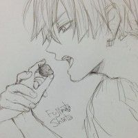 Qu'est ce que c'est sensuel de manger une fraise ! Par Fujimoto Shinta, l'auteur de #Raven