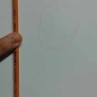 Croquis au crayon télévision