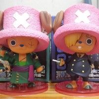 Chopper se déguise en Zorro et Sanji