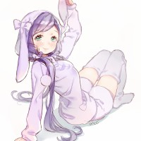 Dessin d'une fille en pyjama par Anco