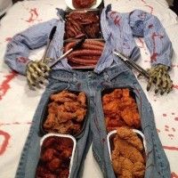 Repas d'halloween. Bonne appétit!