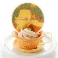 Sympa la gauffrette en forme de tasse de café #Levi #SNK