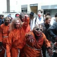 La #ZombieWalkParis donnait l'impression que la capital était contaminée par terrible virus